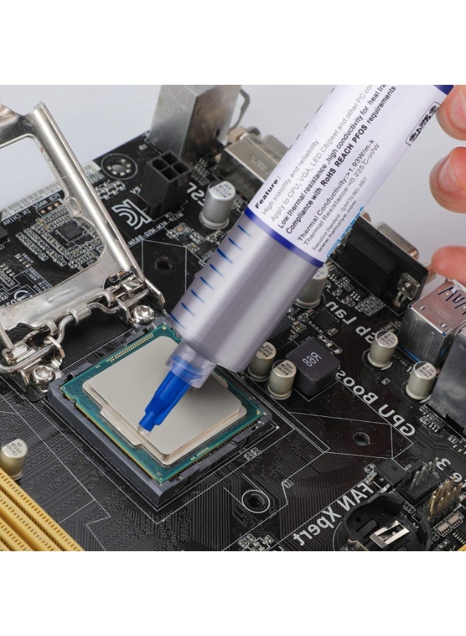 ARCTIC MX-4 (incl. Spatula, 4 g) - Premium Performance Thermal Paste for All Processors (CPU, GPU - PC, PS4, Xbox), Very high Thermal Conductivity, Long Durability, Safe Application, Non-Conductive - Image 4